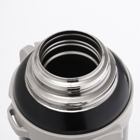 Thermos, 4.2 l, Volume "Master K", with a mug, with a strain, retains heat 60 hours, black-3