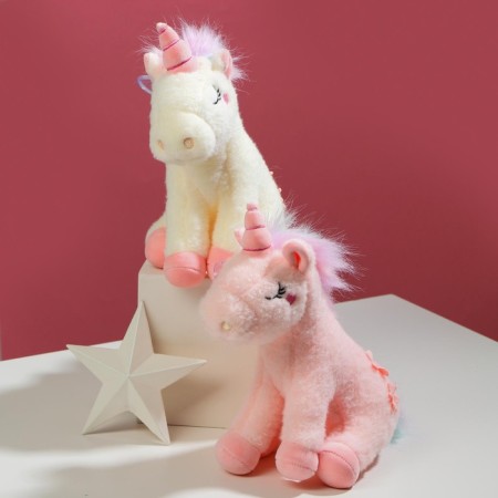 Soft toy "I believe in you", unicorn, mix, 25 cm-4
