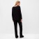 Kit (jumper, trousers) female minku, color black rr 52
