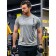 Sports T -shirt Male ISee, size 46, color gray