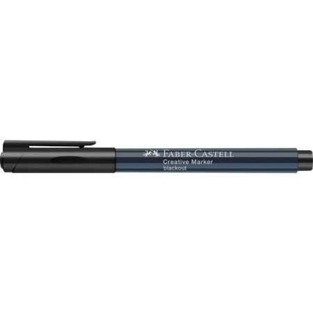Marker for decorating Faber-Castell Creative, black, bullet, 1.5 mm-1