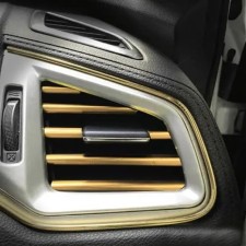 Lays on a deflector 19 cm, gold, set 10 pcs