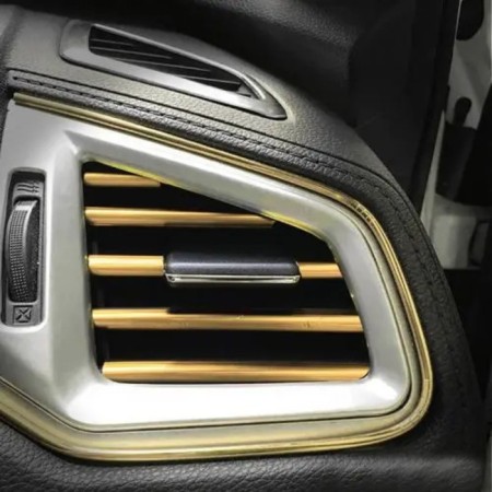Lays on a deflector 19 cm, gold, set 10 pcs