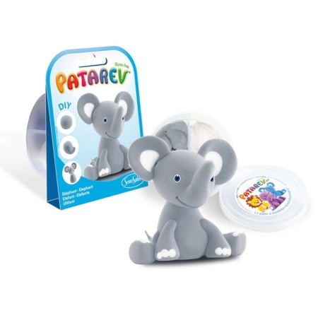 Set of plasticine Sentosphere Patarev "Elephant", pocket format-1