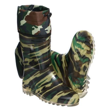 Men's boots S-10RUM, PVC, insulated, camouflage mix, size 40 (255)-2