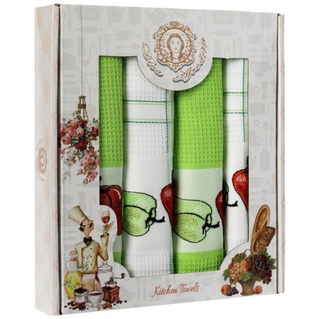 A set of wuffed napkins Diva Afrodita "Pepper", size 45x65 cm, 4 pcs-1