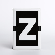 Cover for passport, black color