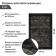 Moisture mats Grand Caratt, 40x60 cm, waterproof, absorption up to 300 ml, set 2 pcs