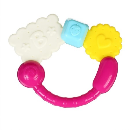 A set of rattles "Sweets", with elastic elements, 5 pcs, color mix, crumb I-2