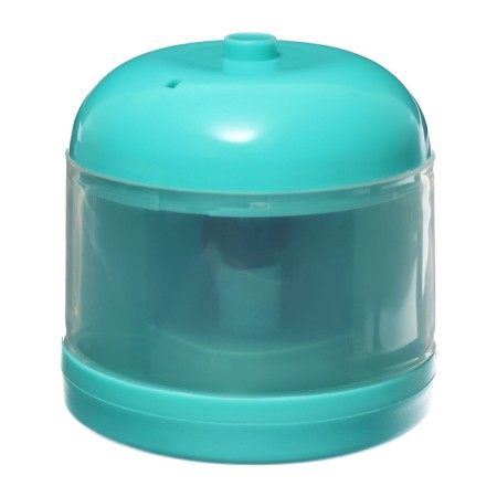 Electric sharpener (batteries are not included). It works from 2 aa batteries turquoise-1