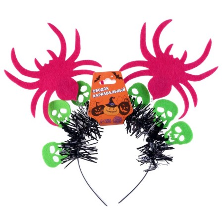 Carnival rim "Spiders", Mix colors-2