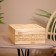 VAZA wicker with a lid, from bamboo 25x25x12 cm