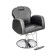 Hairdressing chair "Status", hydraulic lift, a disk with a stand for the legs, black color