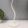 Laut's table lamp 1HE27 15W color: white, brown