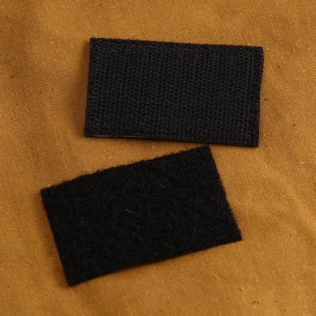 Flag Satter "Flag of Russia" with Velcro, Black Kant, PVC, 6 x 4 cm-2