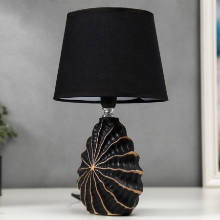 Table lamp 16242/1BK-GD E14 40W black and gold 15x20x31 cm Risalux-5