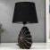 Table lamp 16242/1BK-GD E14 40W black and gold 15x20x31 cm Risalux