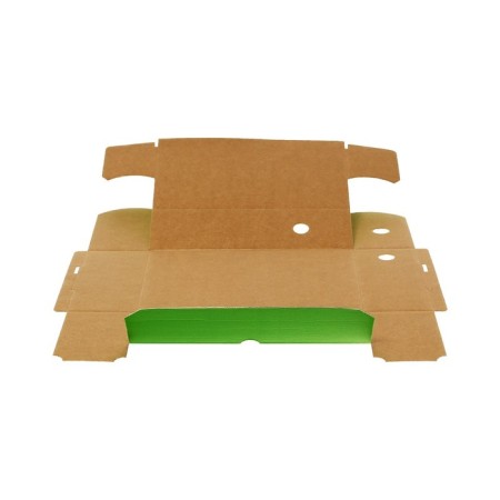 Archive box with A4 Calligrata valve, 75 mm, microhofrocardon, up to 700 sheets, green-5