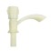 Tap for one water Zein Z2023, round handle, plastic, short pour, "rice" color