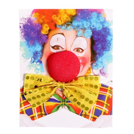 Clone carnival set, 2 items: nose, butterfly-1