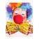 Clone carnival set, 2 items: nose, butterfly