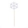 Topper "Snowflake", in the set 2 pcs.