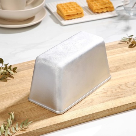 Bread form, 22 × 11 × 11.5 cm, 1.95 l, silver color-1