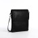 Male bag on lightning, terra dever, long belt, black color