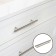 Realing handle, d = 12 mm, m/o 128 mm, color Satin nickel