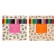 Plasticine soft (wax) 12 colors 250 g, Happycolor, 4 types of mix
