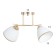 Chandelier 2025/2 E27 60W gold 46x28x26 cm Bayerlux