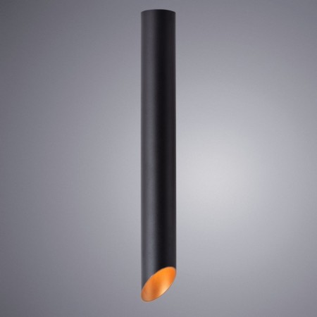 Pilon-Gold lamp, 1x35W GU10, black color-1