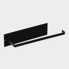 Holder for towels of the share, 28 × 6 × 7 cm, black color