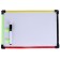Magnetic-marker board with magnets and marker "Color" 1 × 30 × 20 cm, mix