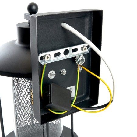 Sadovo-park lamp Feron PL721, IP44, E27, 60 W, 250x180x300 mm, black color-4