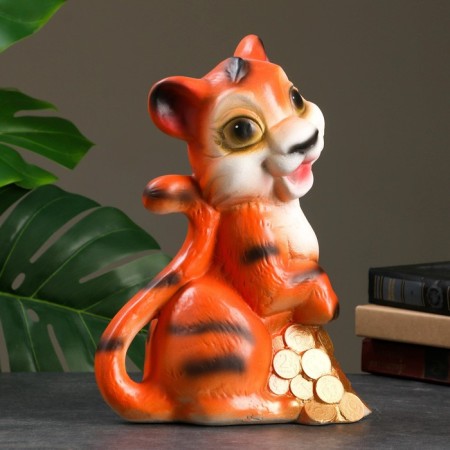 Pigger "Tiger Shalun with coins" 29cm-3