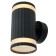 Wall lamp Feron HL3690, IP20, 2XGX53, 12 W, 85x85x160 mm, black color