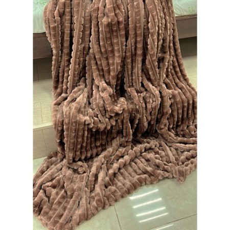 Blave 1.5 joint venture diva Afrodita, Velsoft, size 150x200 cm, brown color-3