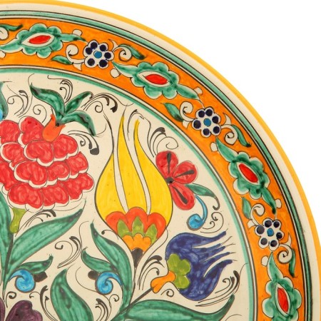 Largan Rishtan ceramics "Turkish pattern", 32 cm, mix-9