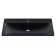 Sink uperwood Foster Quartz 90 cm, quartz, black matte, coal