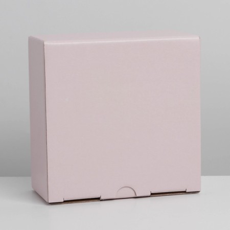 Gift folding box, packaging, “pink”, 15 x 15 x 7 cm-4