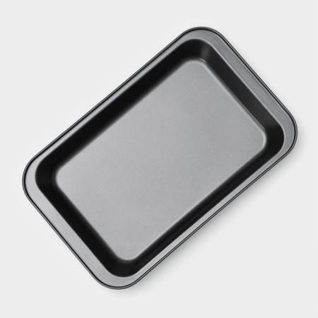 The baking sheet of the rectangle. Jacqueline ", 36 × 23 × 4 cm, anti -stick coating, black color-2