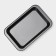 The baking sheet of the rectangle. Jacqueline ", 36 × 23 × 4 cm, anti -stick coating, black color