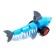 Radio -controlled “White” shark, works from batteries, blue color
