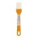Brush flat promo, artificial bristles, plastic handle, 23 mm