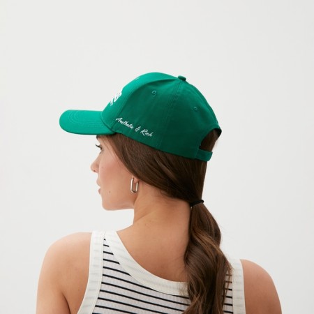 Women's cap with embroidery Mist Wellness, Green, p. 56-58-4