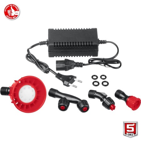 Sprayer battery. Zubble OPS-12, 12 V, 8 Ah, lead-acid, 3.1 l/min, 1.5-4 bar, 12l-14