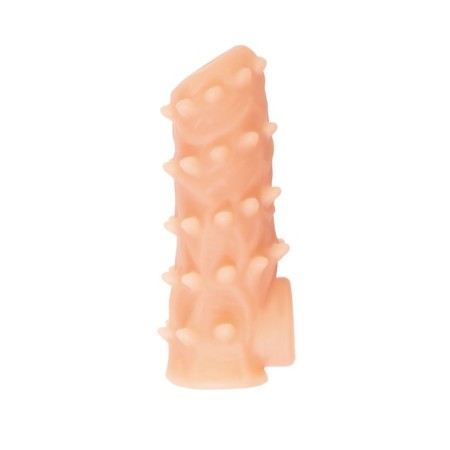 Kokos nozzle is realistic with additional stimulation, TPE, bodily, 15.6 cm, s-4