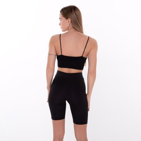 Top female, black color, size One size (42-46)-3