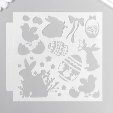 Plastic stencil 
